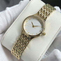 Montres à quartz pour femmes, boîtier en acier inoxydable 316L, 25 mm, mouvement japonais, étanche 5 ATM, cadran perlé, montre élégante minimaliste pour femmes