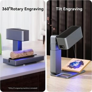 Máquina Marcadora Láser de Diodo Digital Plegable de Sobremesa HLONGDA Z3, Precisión de 0.05mm, Área de Trabajo de 80x80mm, Refrigeración por Aire, para Plástico y Madera - Product Image 4