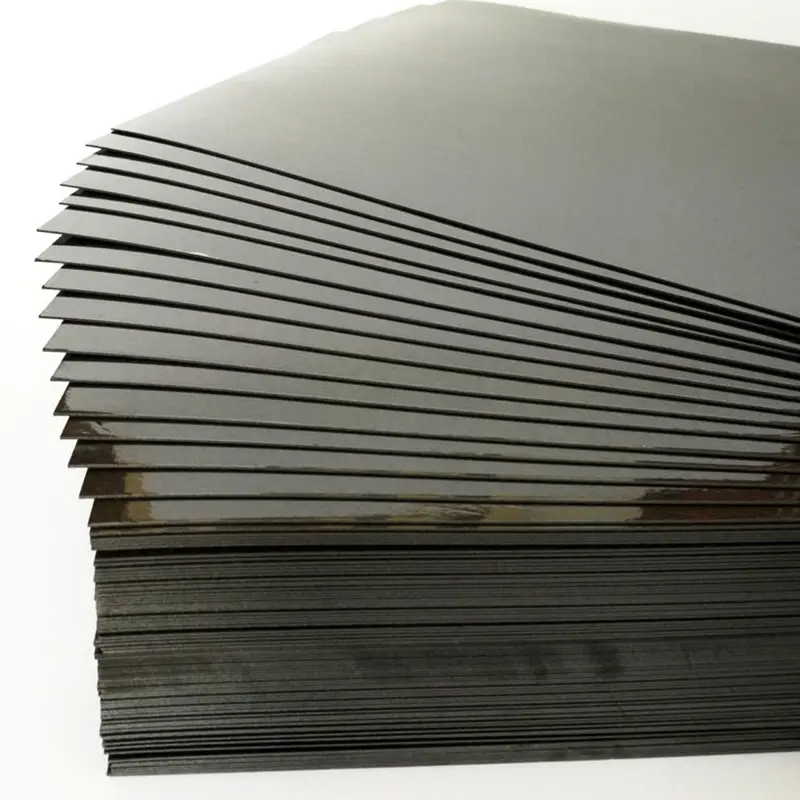 Álbum de fotos autoadhesivo de doble cara, libros de fotos para fabricación de lámina de Pvc, color negro