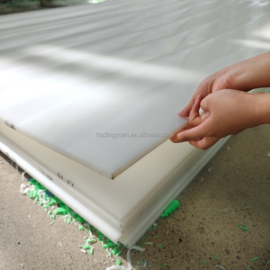 แผ่นป้องกันพื้น HDPE สำหรับงานหนัก แผ่นพลาสติก <span class=keywords><strong>PE</strong></span> สีขาว หนา 1 นิ้ว สำหรับงานอุตสาหกรรมหนัก - Product Image 3
