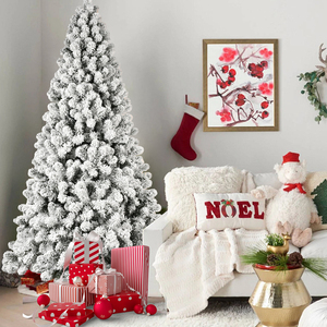 Us Warehouse Easy Assembly Christmas <b>Tree</b> Artificial Warm White Led Sturdy Christmas <b>Tree</b> for Home Indoor - Product Image 6
