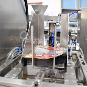 Automatic rotary 8-station zipper premade bag liquid juice, tomato sauce, peanut butter packing packaging machine - Product Image 5