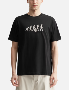 Camiseta estampada de 100% algodón OEM para <span class=keywords><strong>hombre</strong></span>, marca personalizada con diseño de <span class=keywords><strong>evolución</strong></span> humana digital - Product Image 3