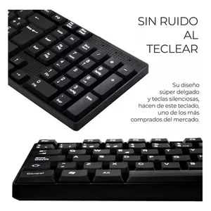 Tastiera Executive USB Qwerty semplice con Slim elegante Ñ