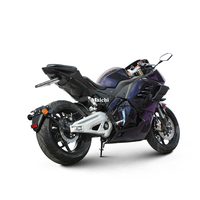Moto électrique tout-terrain pour adultes, pneus larges, 72V, vitesse maximale de 110 km/h, avec tous les accessoires haut de gamme