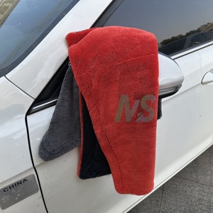Quick-Dry Soft Woven <b>Towel</b> with Two Sides for Car Wash Twisted Loop Auto Detailing <b>Microfiber</b> <b>Towel</b> Twisted Loop <b>Towel</b> - Product Image 1