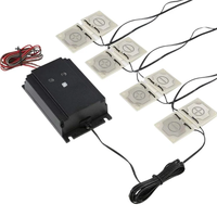 Répulsif à souris 3 en 1, 450V haute tension, haute puissance, ultrasonique, écologique, alimenté par batterie de voiture, ABS, répulsif à rongeurs, intérieur
