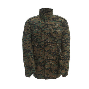 Chaqueta Táctica <span class=keywords><strong>M65</strong></span> para Hombre, Verde Oliva, Camuflaje, Impermeable, Transpirable, de Lona y Forro Polar, Estilo Casual de Invierno, con Cierre, Opción de Talla Grande - Product Image 5