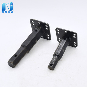 Pièces de micro-motoculteur à lame rotative pour machines agricoles : Axe à 1 lame pour cultivateurs à chenilles sur roues pour rizières - Product Image 1