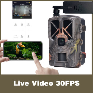 Caméra de chasse 4G LTE 30MP 4K Vision nocturne LED IR 940nm Camouflage Étanche IP65 Alimentée par Tuya - Product Image 2
