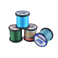 Chine PE tressé ligne multicolore X8 100% PE tressé flotteur ligne de pêche pour l'extérieur