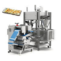 Machine à fabriquer des gyozas professionnelle et commerciale, entièrement automatique, à grande vitesse, avec commande par servomoteur, en acier inoxydable, GQ-3-ZJ