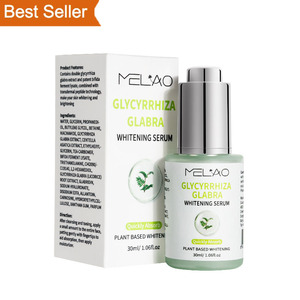 Glow Boosting Serum siero schiarente idratante sbiancante <span class=keywords><strong>viso</strong></span> glycyrhiza Glabra siero per macchie scure linee sottili pelle irregolare Ton - Product Image 1