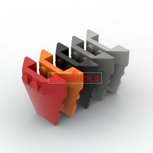 ตัวต่อ BEBRICKS รุ่น 48939 รูปทรงลิ่ม 4x4 แบบสามขา ของเล่นตัวต่อสำหรับเด็ก MOC Slope <span class=keywords><strong>Creator</strong></span> - Product Image 5