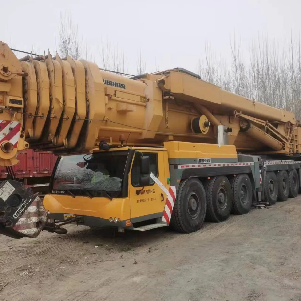 גרמניה Liebherr LTM1500 500t כל שטח מנוף Liebherr LTM1200 LTM1160 LTM1250 LTM1300 250T 300T 160T 200T נייד מנוף