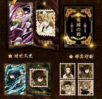 Cartes de collection Demon Slayer, Anime japonais, boîte de booster, numéro limité, Tanjirou Nezuko, cartes à jouer, jeu de société, jouets, cadeaux