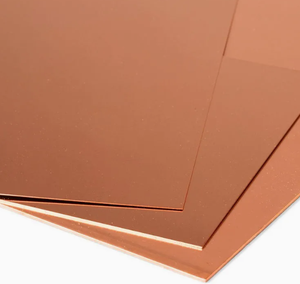 Personnalisation prise en charge de bonne qualité Offre spéciale Bon marché Exportateur personnalisé Plaque d'acier plaquée de cuivre pour décoration architecturale - Product Image 2