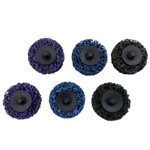 Meilleure vente transfrontalière : Disque de meulage diamanté noir de 2 pouces pour l'élimination de la rouille et de la peinture, polissage, roue en nylon - Product Image 3