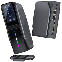 Mini PC N95 S1, ordinateur de bureau, double bande WIFI, double sortie 4K HD, Windows 11, logo personnalisé, petite station de travail pour les entreprises