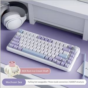 <span class=keywords><strong>ค</strong></span>ีย์บอร์ดไร้<span class=keywords><strong>ส</strong></span>ายแบบกลไกใหม่ USB 3.0 แบบ Hot Swappable พร้อม Gasket Mount <span class=keywords><strong>ส</strong></span>ำหรับเล่นเกมโดยเฉพาะ ใช้ได้กับอีสปอร์ต แบบคอมโบ - Product Image 6