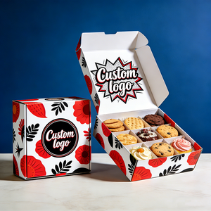 Boîte d'emballage alimentaire pour pâtisseries, design mignon, pour thé <span class=keywords><strong>de</strong></span> l'après-midi, desserts, cadeaux <span class=keywords><strong>de</strong></span> boulangerie - Product Image 4