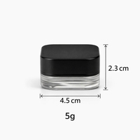 Boîte cadeau en carton imperméable personnalisée avec couvercle magnétique, boîte de présentation pour échantillons en verre transparent à 8 compartiments