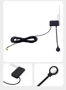 <span class=keywords><strong>Antenne</strong></span> numérique active Aeolus pour <span class=keywords><strong>autoradio</strong></span> DAB, hybride, câble de 3 m, impédance de 50 ohms, plage de fréquences 86-108 MHz, connecteur SMB coudé - Product Image 2