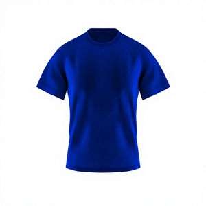 2025 Summer Men's Breathable Cotton/Polyester Eco-Friendly Quick Dry <b>Short</b> <b>Sleeve</b> T-Shirts Customizable Solid Tees Hot Selling - Product Image 1