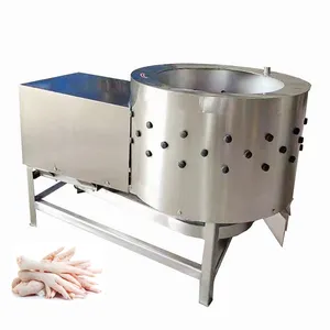 Machine de traitement de patte de pieds de poulet prix d'usine Machine d'épluchage de nettoyage de peau de pieds de poulet