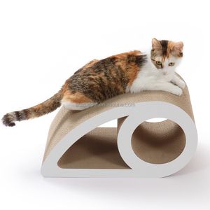 Papel em forma de rato feito sob medida <span class=keywords><strong>Cat</strong></span> <span class=keywords><strong>Scratcher</strong></span> Branco - Product Image 3