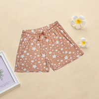 Nouveau short de pyjama rayé grande taille respirant et doux pour femme, style coréen vintage, idéal pour l'extérieur en été