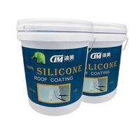 Revêtement imperméable en caoutchouc de silicone liquide de pulvérisation hydrofuge Dimei