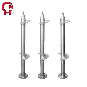 <span class=keywords><strong>Ancre</strong></span> de <span class=keywords><strong>poteau</strong></span> <span class=keywords><strong>à</strong></span> <span class=keywords><strong>visser</strong></span> HLM <span class=keywords><strong>pour</strong></span> usage intensif, corps en acier épaissi, supporte des poteaux lourds par conditions météorologiques difficiles - Product Image 4
