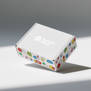 Benutzer definiertes Logo Starke <span class=keywords><strong>Cartoon</strong></span>-Verpackung Wellpappen-Verpackungs produkt Großhandel White Mailer Box - Product Image 6