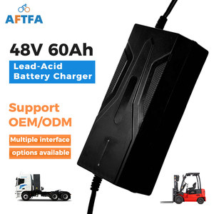<span class=keywords><strong>Chargeur</strong></span> <span class=keywords><strong>de</strong></span> <span class=keywords><strong>batterie</strong></span> au plomb-acide AFTFA 48V 60Ah haute capacité, robuste, industriel, pour chariots élévateurs électriques et tracteurs électriques - Product Image 1