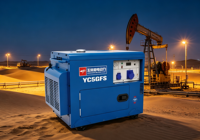 Générateur diesel silencieux 5 kVA, 5 kW, démarrage électrique portable, refroidissement par air, groupe électrogène pour usage domestique, réservoir de 15 L, roues, 230 V, 1800 tr/min, 50/60 Hz