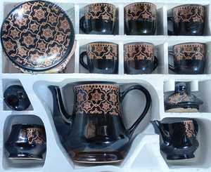 ชุดถ้วยชา 15 ชิ้น ลายดอกไม้ เซรามิก ชุดกาแฟและชา ชุดกาน้ำชา ถ้วย ชาม ของขวัญ ภาชนะบนโต๊ะอาหาร แบบกำหนดเองได้ - Product Image 5