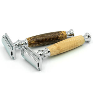 Dao Cạo Tre Logo Theo Yêu Cầu Dao Cạo An Toàn Cán Gỗ Tre Khắc Logo Dao Cạo An Toàn Hai Cạnh - Product Image 6