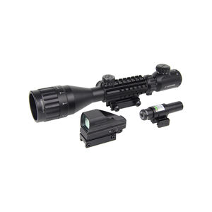 4-16x50AOEG longue portée rouge vert illuminé avec HD103 point rouge laser réflexe 3 en 1 combinaison de visée télescopique de chasse - Product Image 6