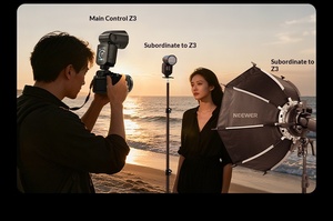 แฟลช NEEWER <span class=keywords><strong>Z3</strong></span> ใช้ได้กับกล้อง Canon, Sony, <span class=keywords><strong>Nikon</strong></span>, Fujifilm และแฟลชแบบ Hot-Shoe ที่หมุนได้สำหรับติดกล้อง - Product Image 6