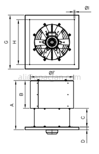 Ventiladores ATEX para Atmósferas Explosivas HT/ATEX, Ventiladores Centrífugos de Alta Eficiencia (Tipo Enchufable), con Certificación ATEX 2G o 2D - Product Image 4