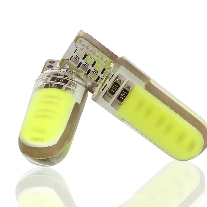 10x T10 W5W 194 COB 12SMD LED Lights Car Clearance Light Auto Reading Bulb License Plate Side Wedge Interior Door Trunk Lamp 12V