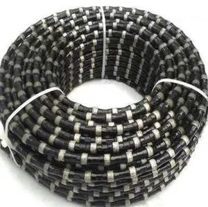 Diamond beaded rope mining in granite mines wire saw tools for marble