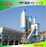 HONGFA vente 120m3/h HZS 25 à 240 m3 60m3 c beton machine centrale usine de ciment centrale centrale centrale centrale centrale centrale de traitement du béton italie