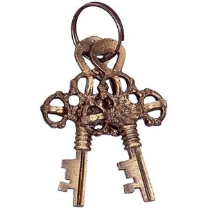 กุญแจล็อคประตูทำจากทองเหลืองที่ใช้งานได้เต็มที่มี2ปุ่มที่สวยงาม - Product Image 5