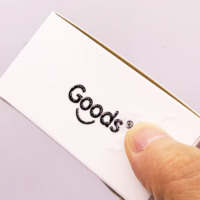 Étiquette autocollante personnalisée durable et imperméable pour la conception de logo de qualité alimentaire