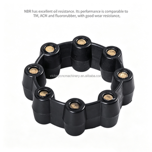 Accouplement flexible MH-115 avec insert araignée en caoutchouc NBR <span class=keywords><strong>MN</strong></span>-115, accouplement élastique en fonte pour transmission de moteur de pompe - Product Image 4