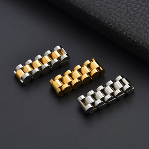 Bague de montre tendance en acier inoxydable 316L plaqué or 14k 18k, inaltérable, pour homme - Product Image 2