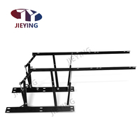 JIEYING Cadre de support de lit Système de levage de stockage Mécanisme de levage de lit à gaz hydraulique réglable Accessoires de meubles de chambre à coucher
