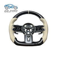 Volant sport en cuir et fibre de carbone pour Mercedes-Benz Classe C E CLS W204 W205 W213 W222 W223 W463 Style C63 AMG